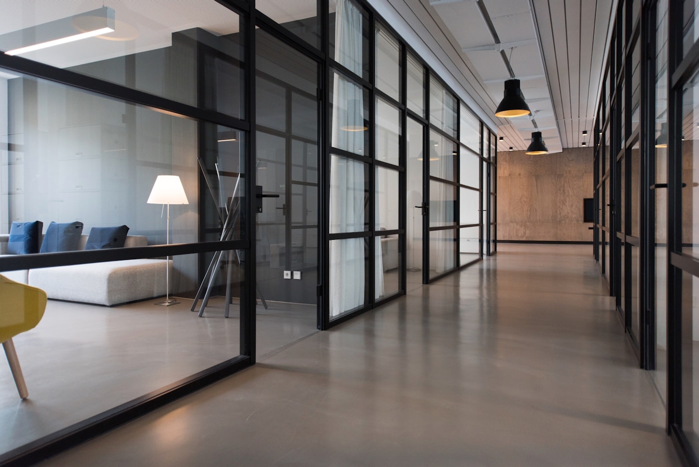 Commercial lobby